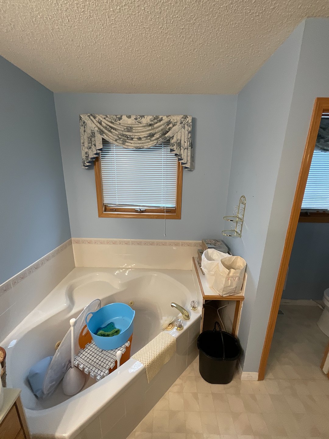 Converting bathtub to accessible shower stall